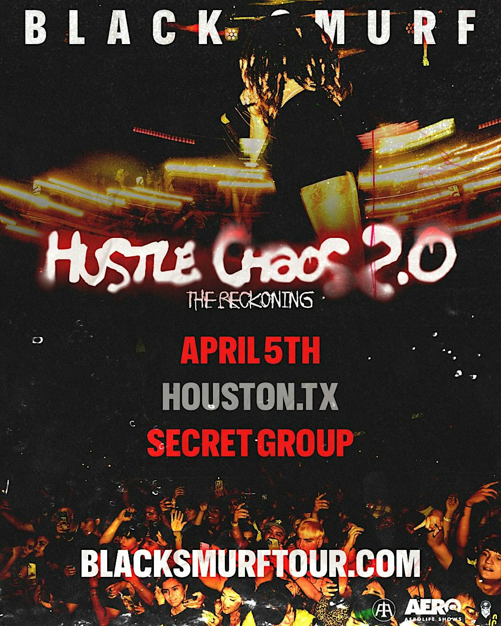 APRIL 5th: Black Smurf Live in Houston, TX