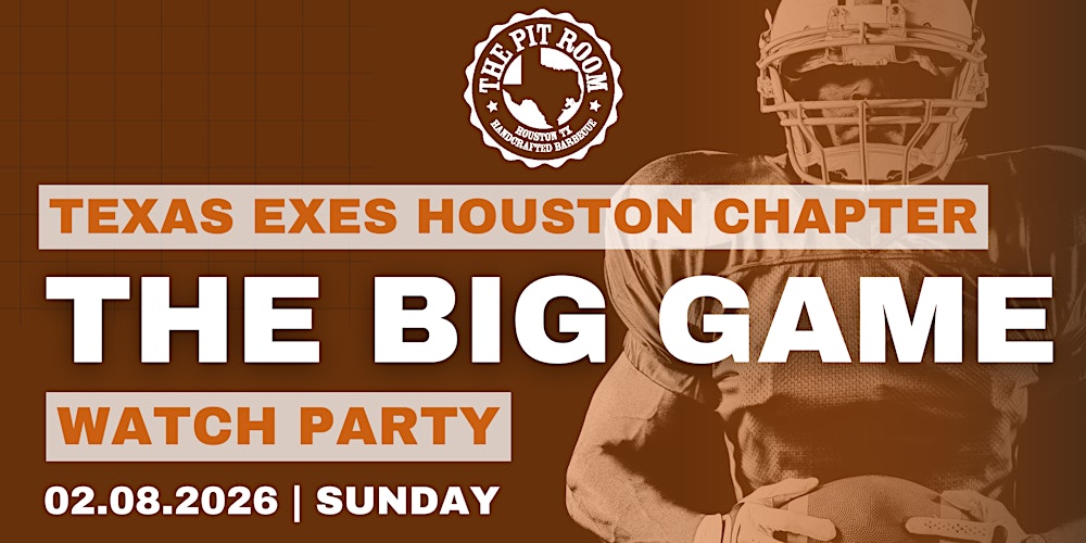 Texas Exes Houston Big Game Watch Party at The Pit Room