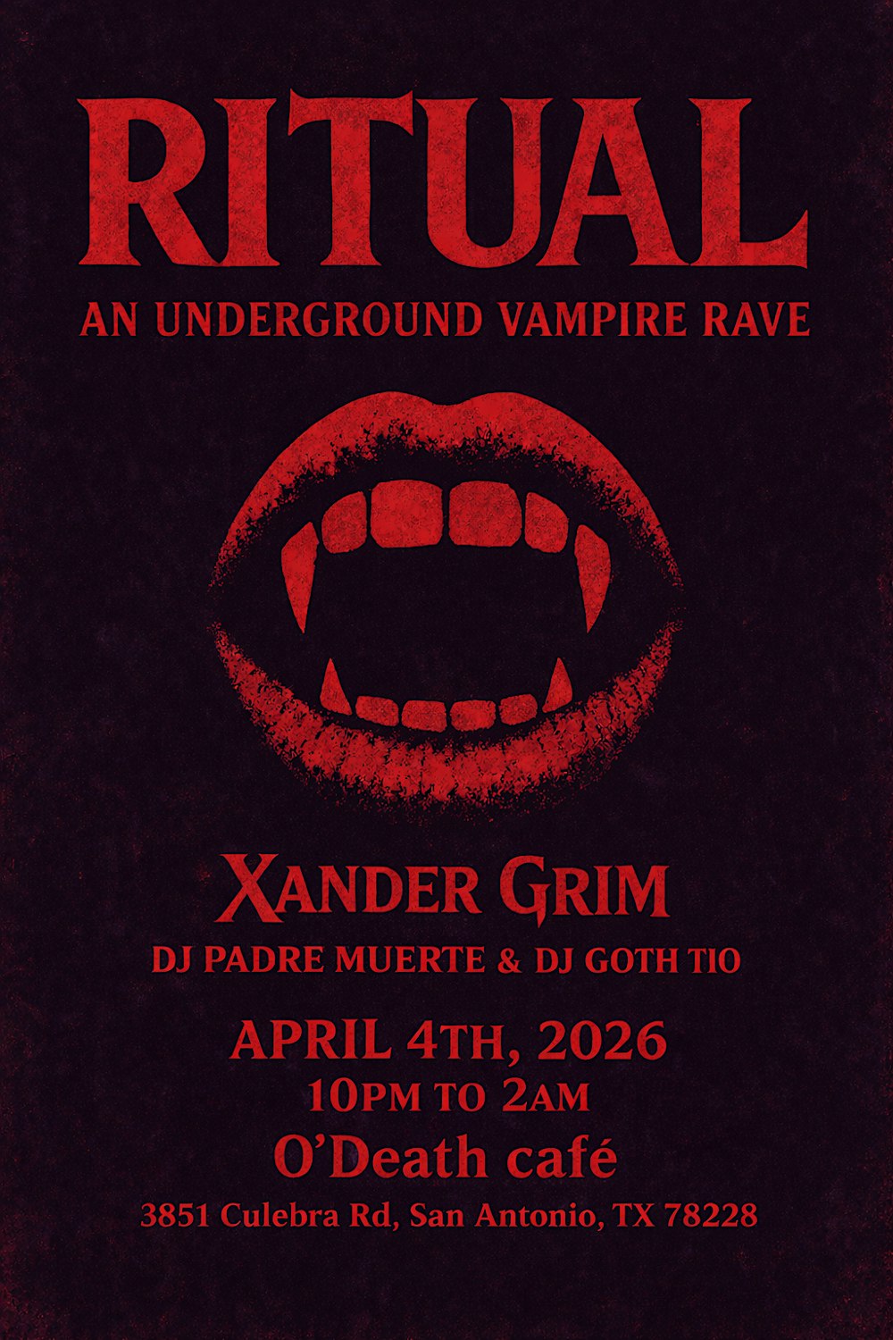 Ritual - Gothic Vampire Rave