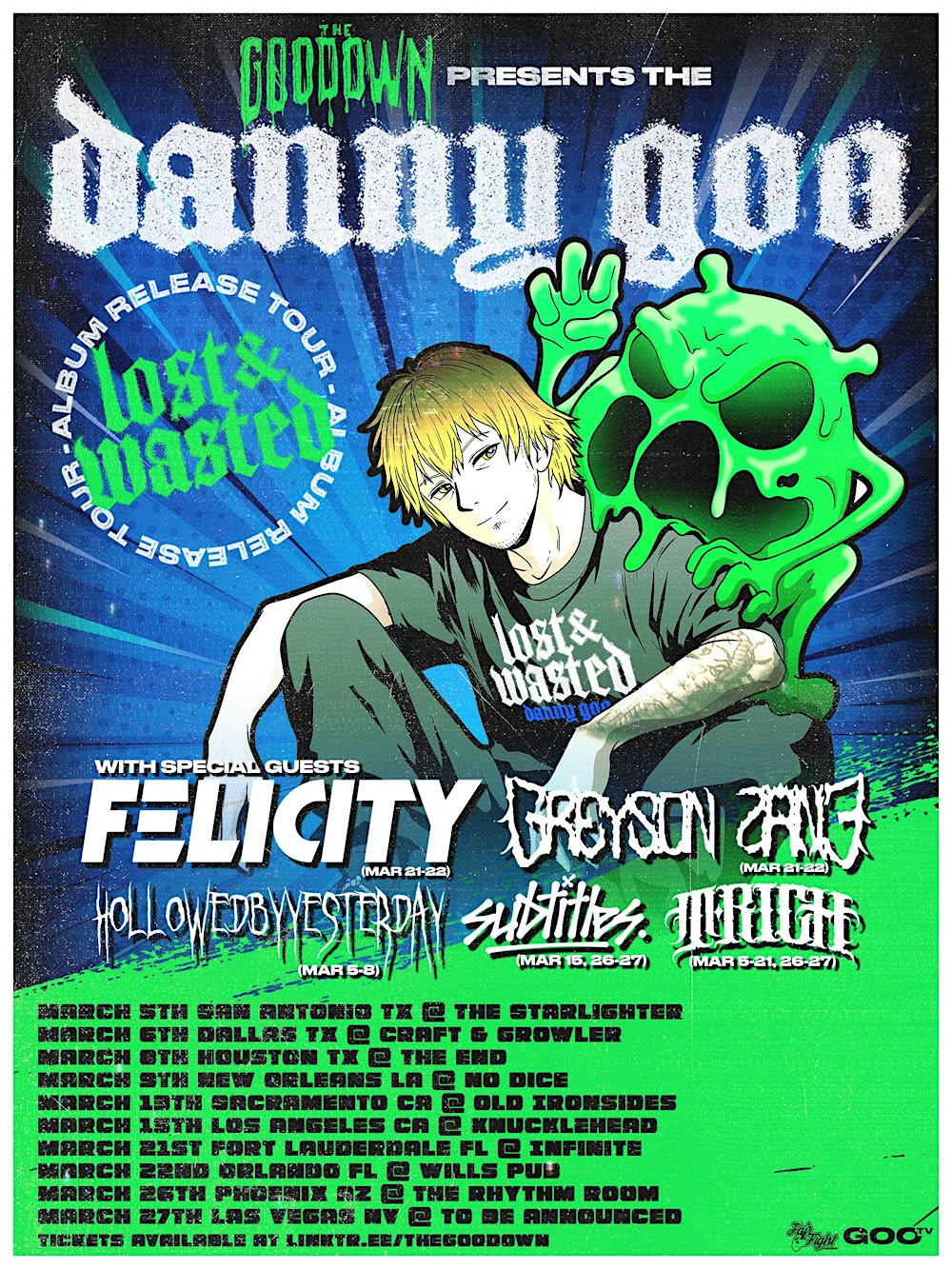 Danny Goo• Hollowedbyyesterday • T-Rich • and more!