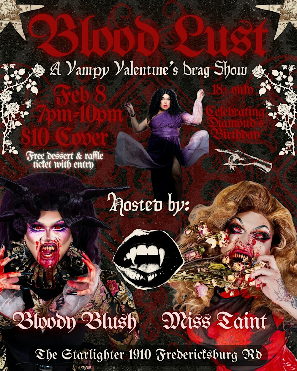 BLOOD LUST • A VAMPY VALENTINE'S DRAG SHOW