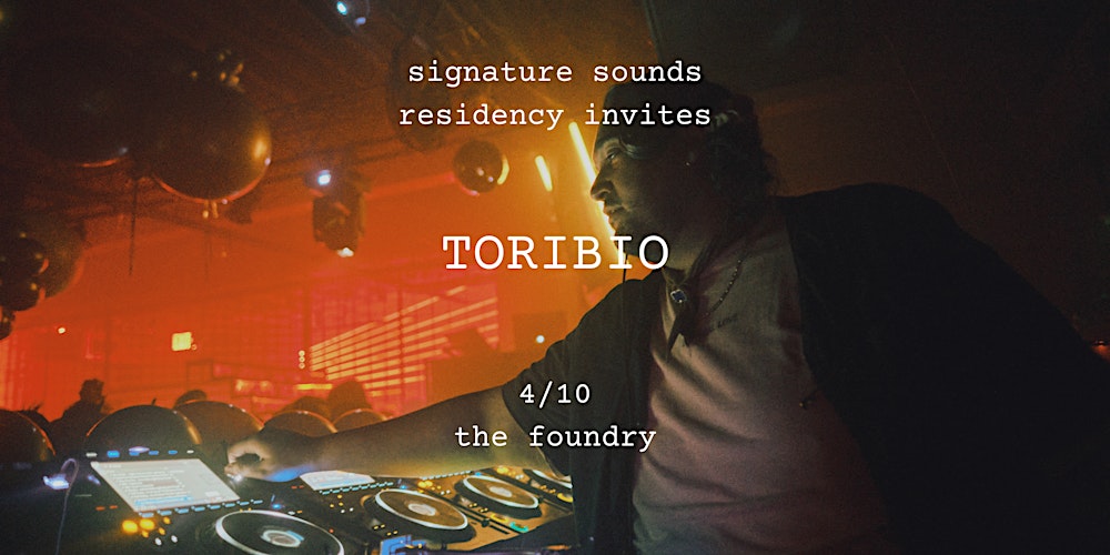 Signature Sounds Residency Invites: TORIBIO
