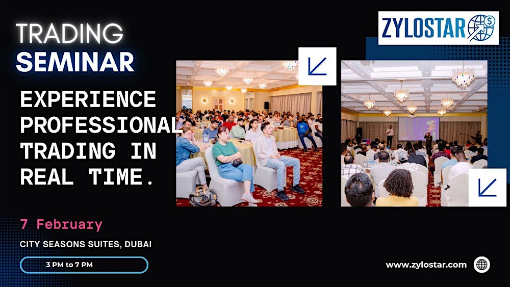 Forex, Crypto and Gold Trading Seminar in Dubai