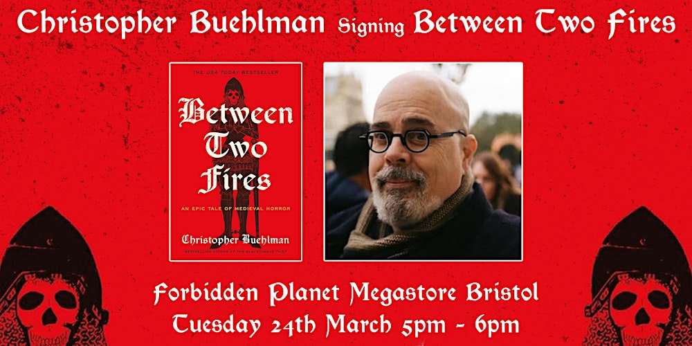 Christopher Buehlman signing Between Two Fires