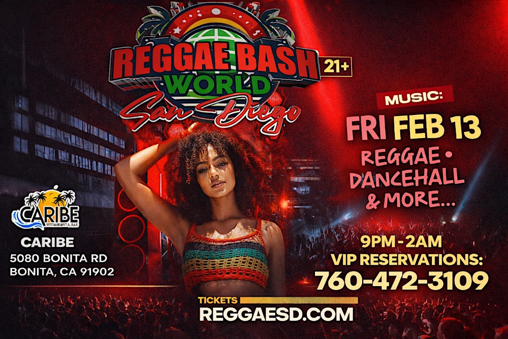 Reggae Bash World San Diego