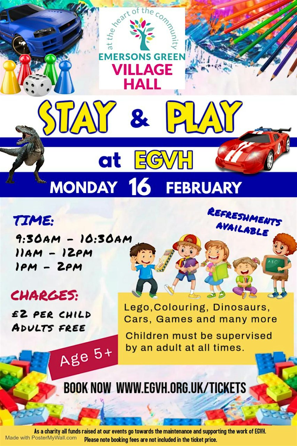 Stay and Play at EGVH