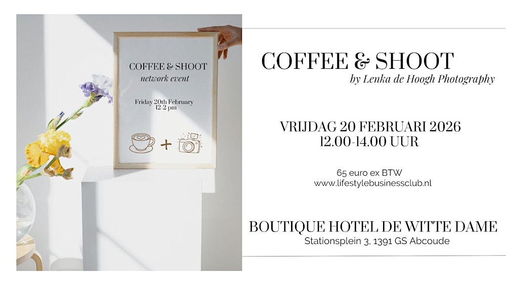 Coffee & Shoot Boutique Hotel De Witte Dame