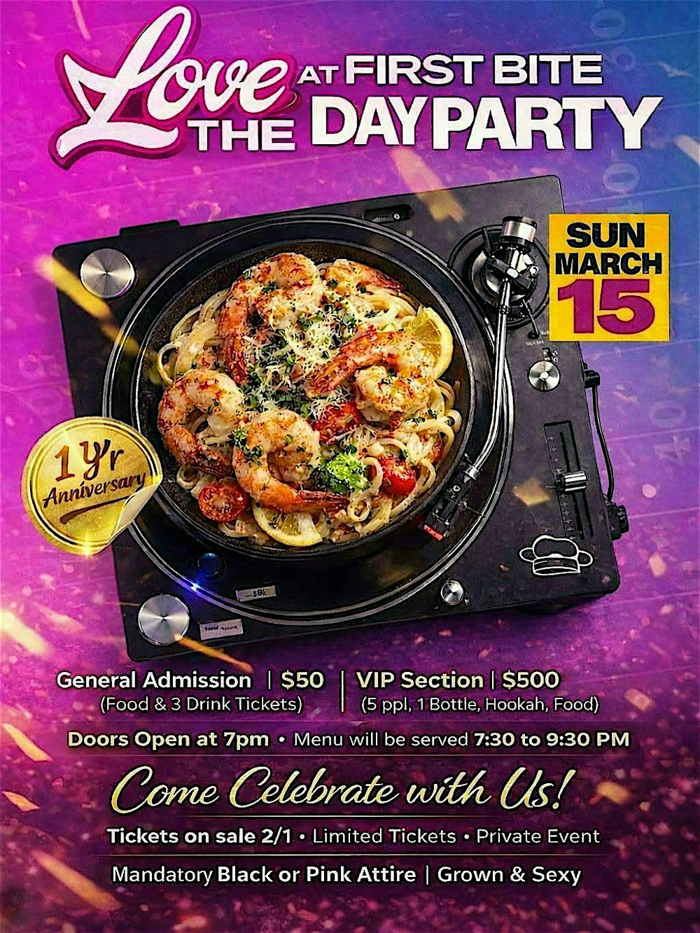 Love At First Bite Anniversary