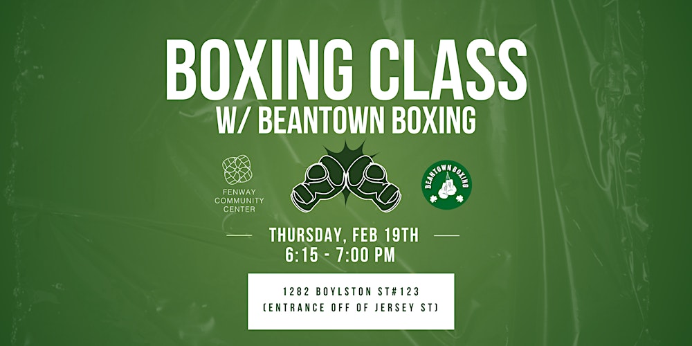Boxing Class w/ Beantown Boxing