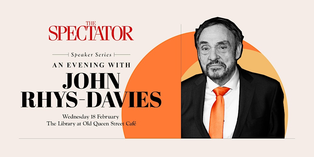 Speaker Series: An evening with John Rhys-Davies
