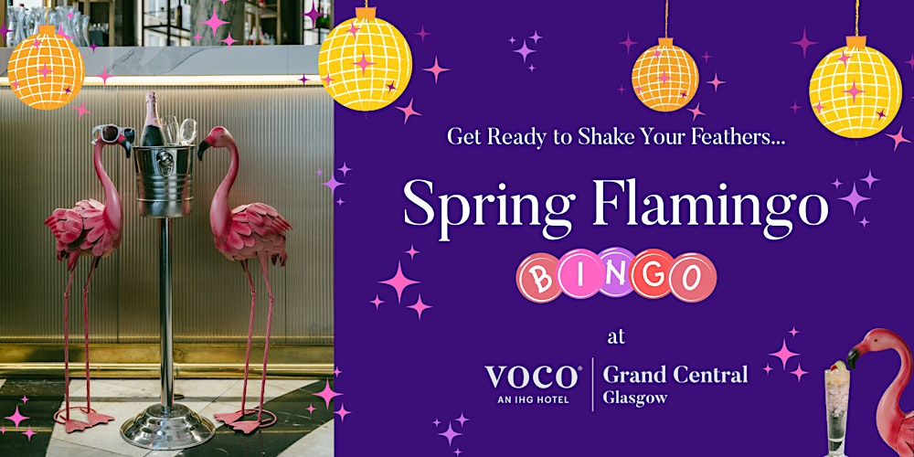 Spring Flamingo Bingo