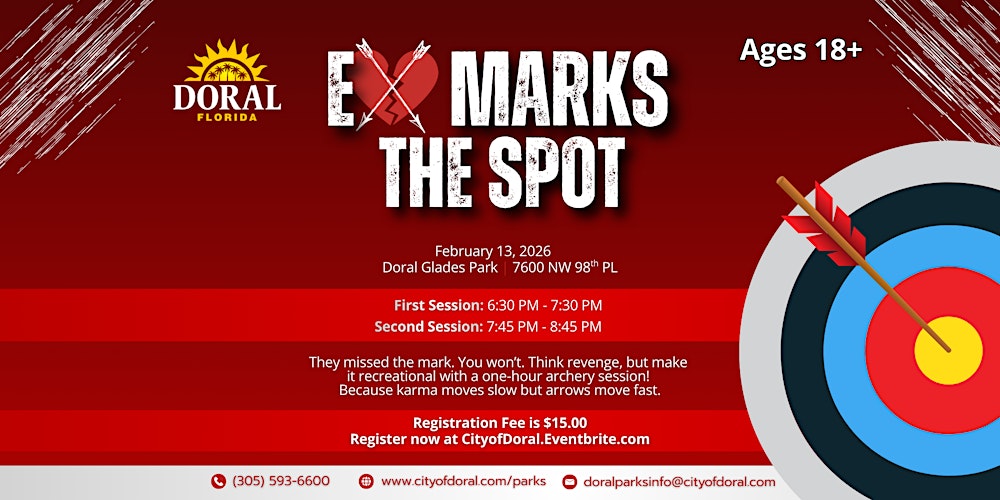 Ex Marks the Spot- 18+ Archery