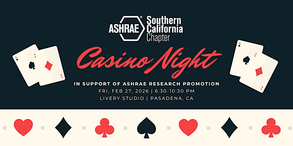 ASHRAE SoCal Casino Night