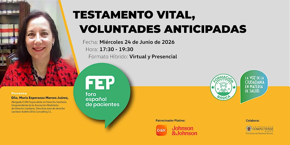 Testamento vital, voluntades anticipadas