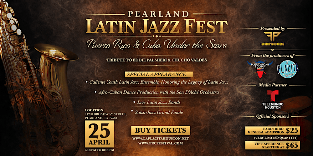 Pearland Latin Jazz Fest 2026