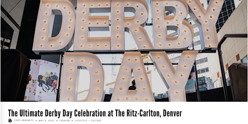 Denver Derby Day 2026 @ The Ritz-Carlton Denver