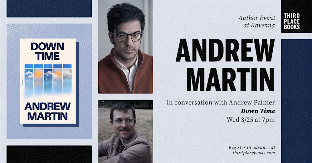 Andrew Martin with Andrew Palmer — 'Down Time: A Novel'