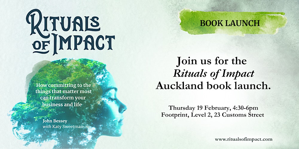 Rituals of Impact book launch