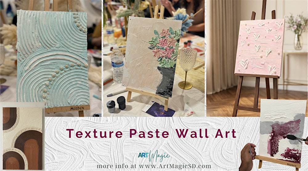 ♀ Woman Body Textured Art Workshop | San Diego