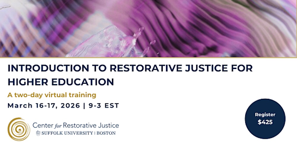 Introduction to Restorative Justice for Higher Education