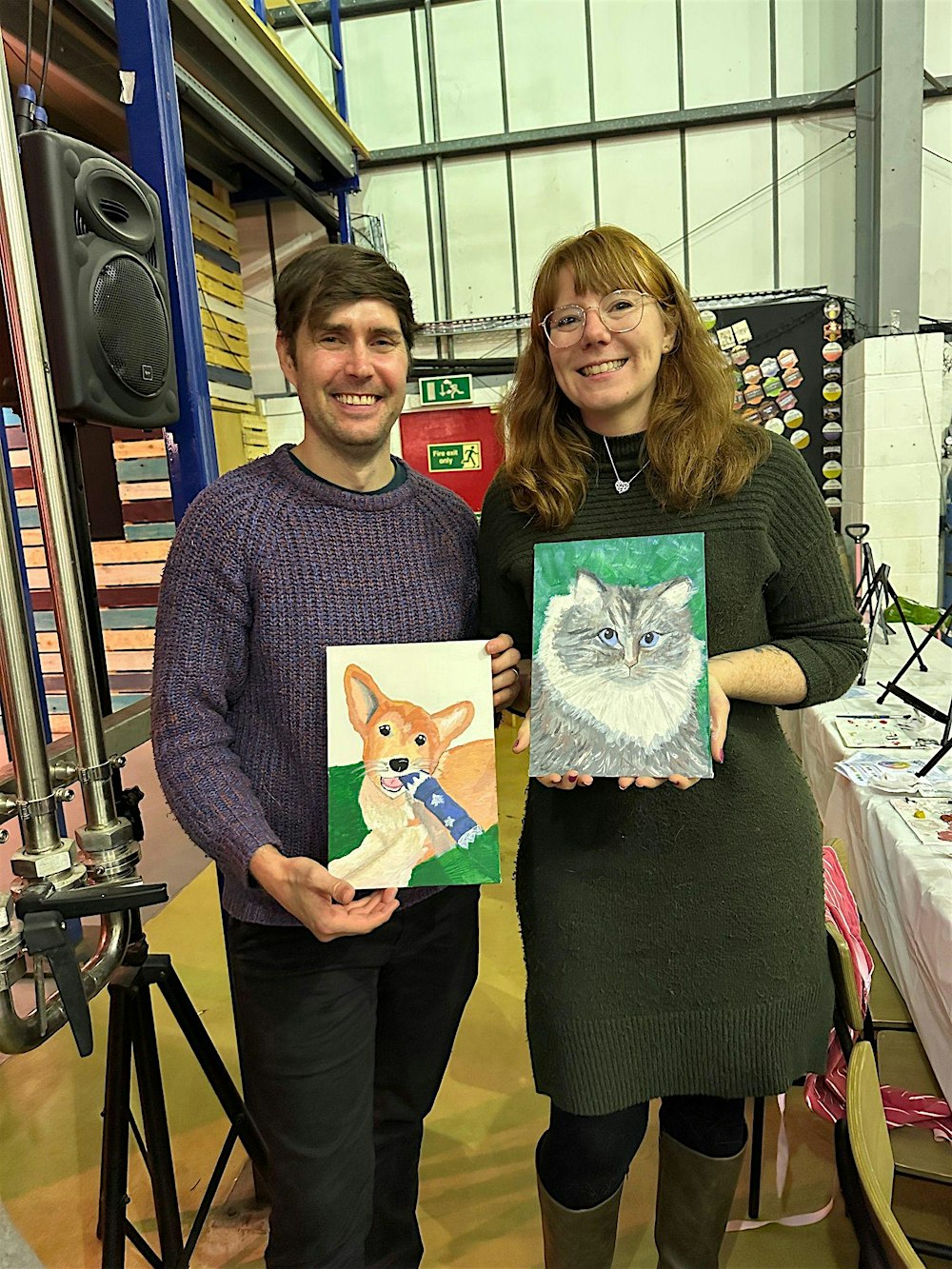 Paint your own pet portraits