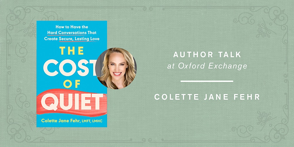 Colete Jane Fehr  | THE COST OF QUIET