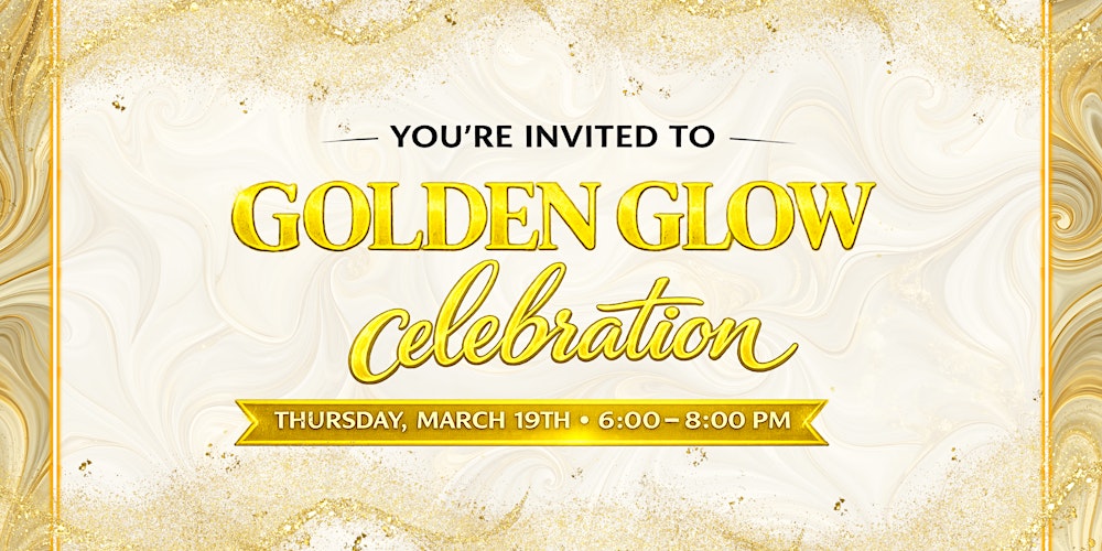 Golden Glow Celebration | Cocktails, Giveaways, Swag, & More