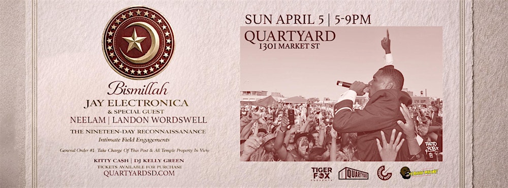 JAY ELECTRONICA: THE NINETEEN DAY RECONNAISSANCE TOUR