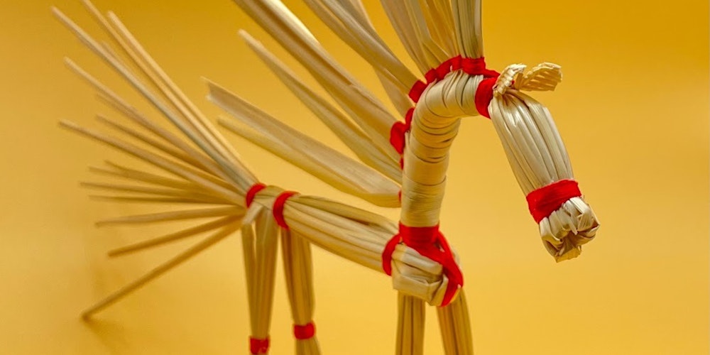 Straw Weaving Workshop with Kseniia Koshykova