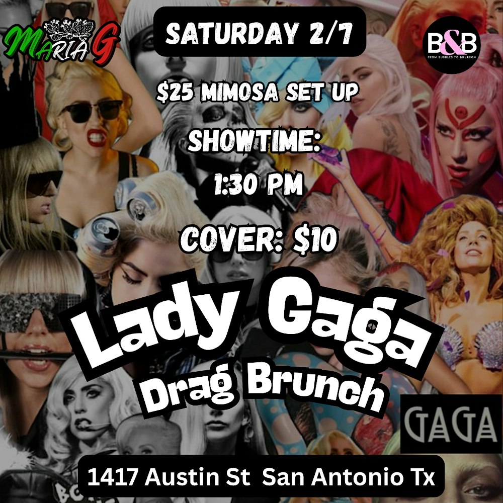 Drag Brunch Lady Gaga Forever
