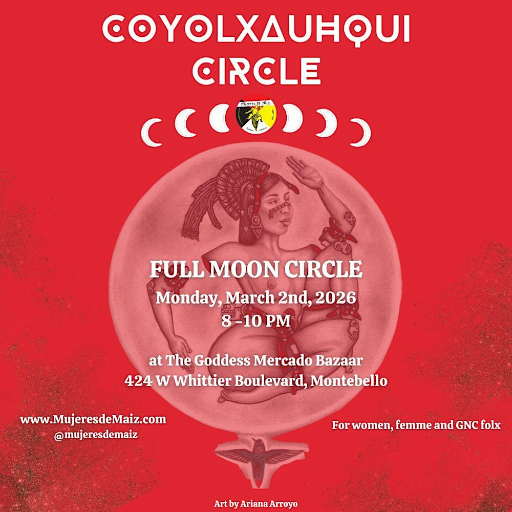 Full Moon Coyolxauhqui Circle March 2026
