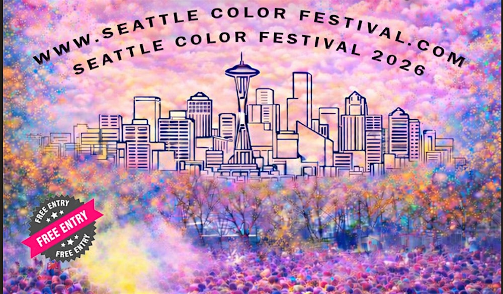 Seattle Color Festival - Holi 2026
