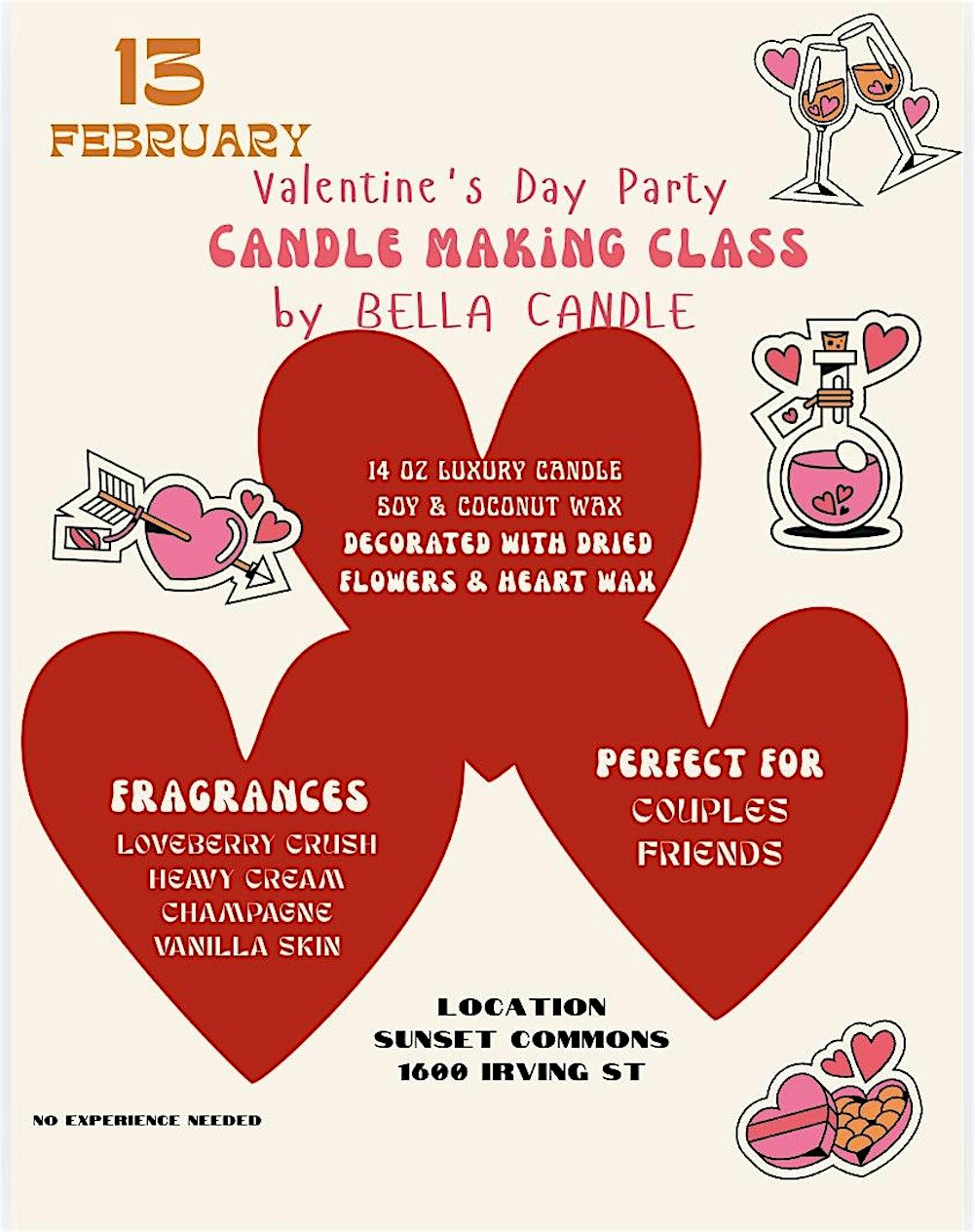 Valentine's Luxury Candle Making