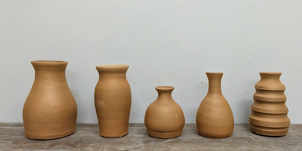 Bottles and Vases Throwing Masterclass with Jeannie Waterhouse