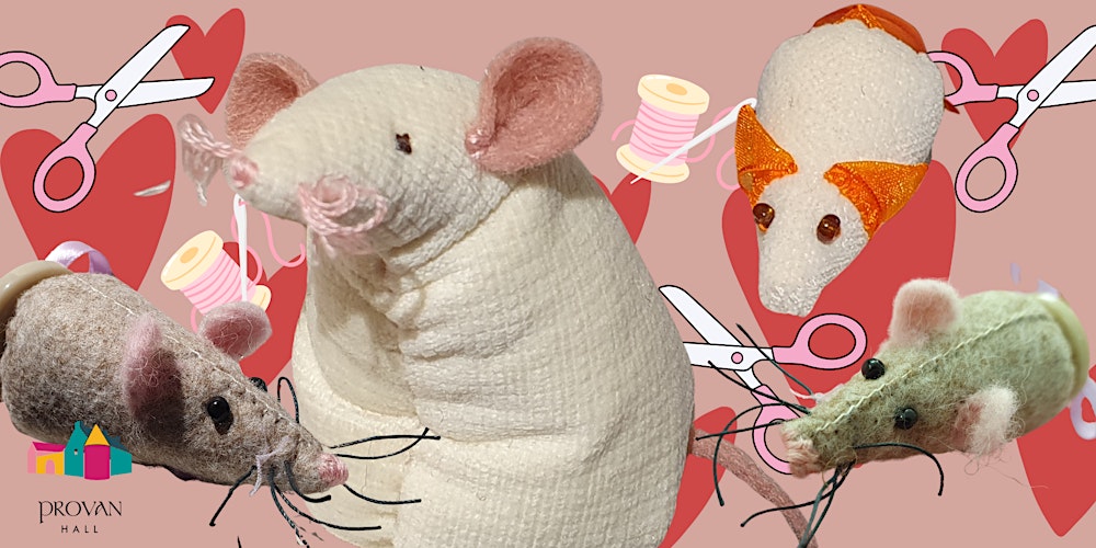 Make a Handstitched Mouse at Provan Hall