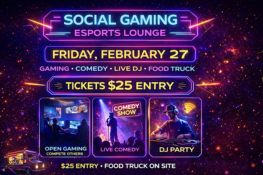 Comedy + Gaming Event