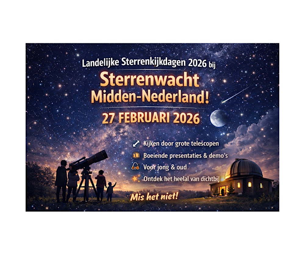 Laat- Sterrenkijkavond 27 februari 2026