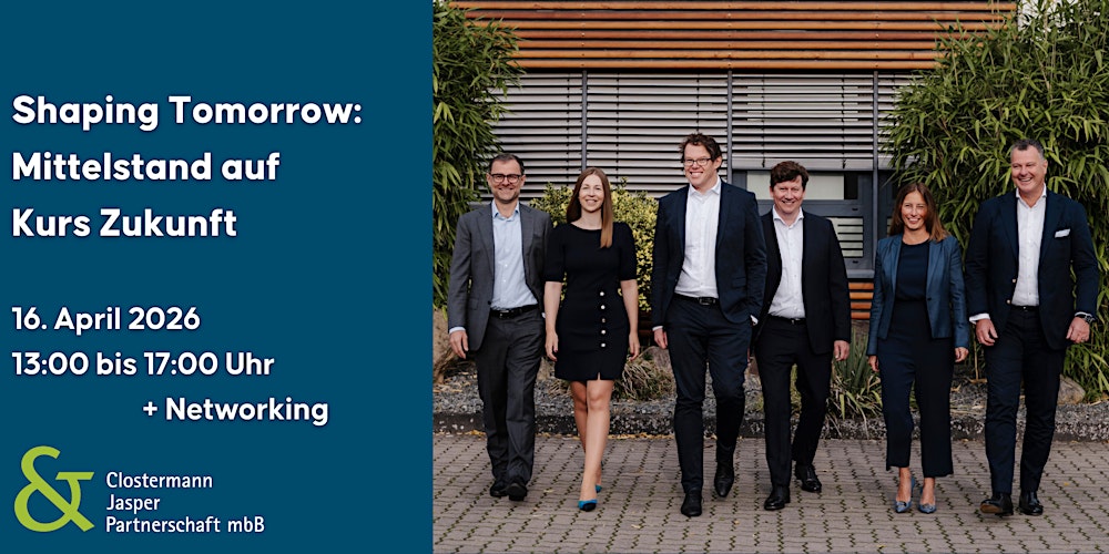 Shaping Tomorrow: Mittelstand auf Kurs Zukunft