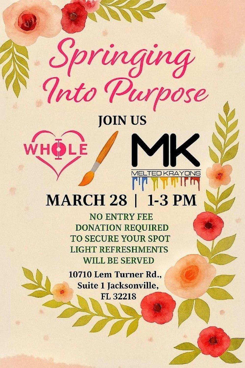 Springing Into Purpose