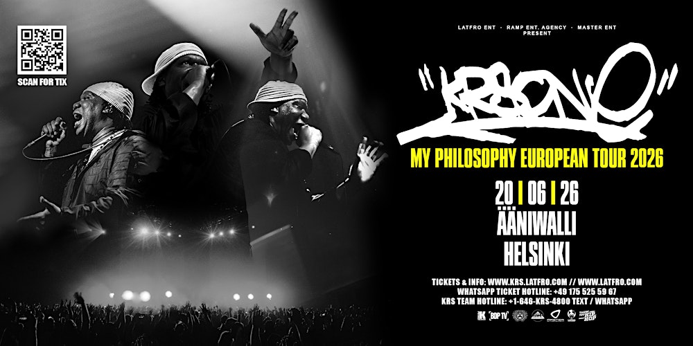 KRS One Live in Helsinki