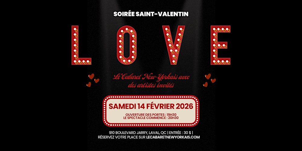 L.O.V.E. – Soirée Saint-Valentin