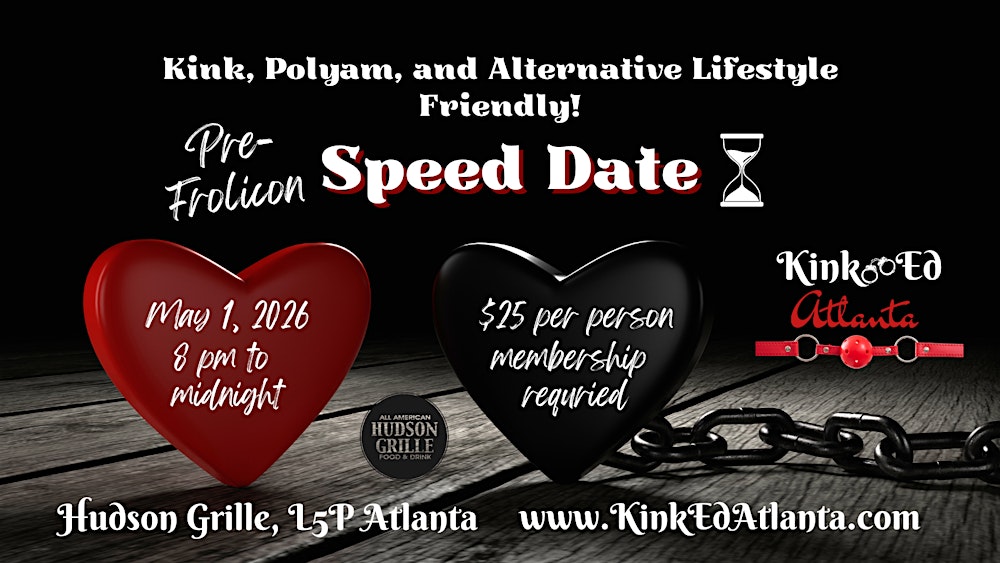 Pre-Frolicon Speed Date