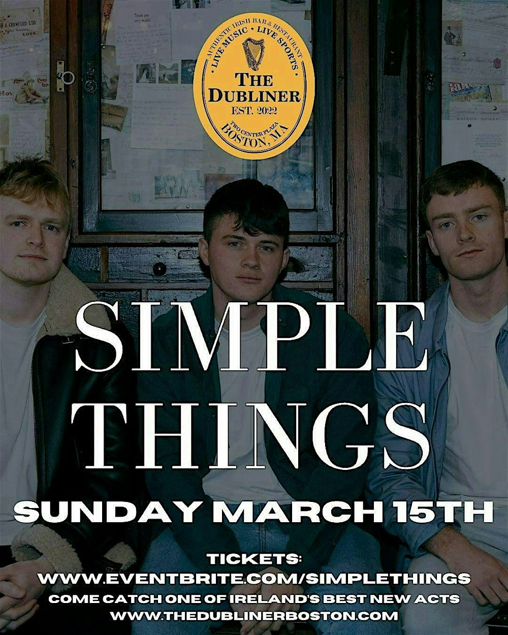 Simple Things Live @ The Dubliner