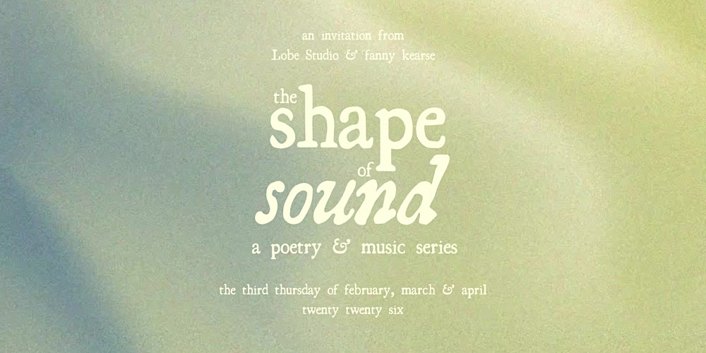 The Shape of Sound