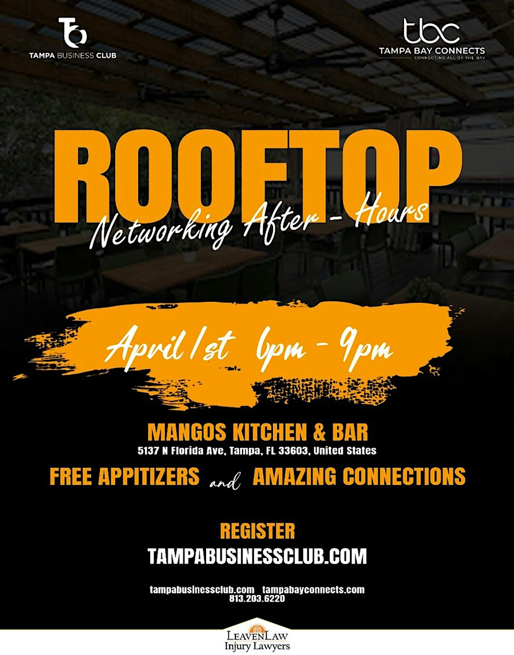 Rooftop Networking After-hours at Mangos