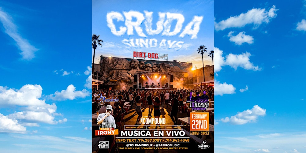 CRUDA SUNDAYS IS BACK!!!