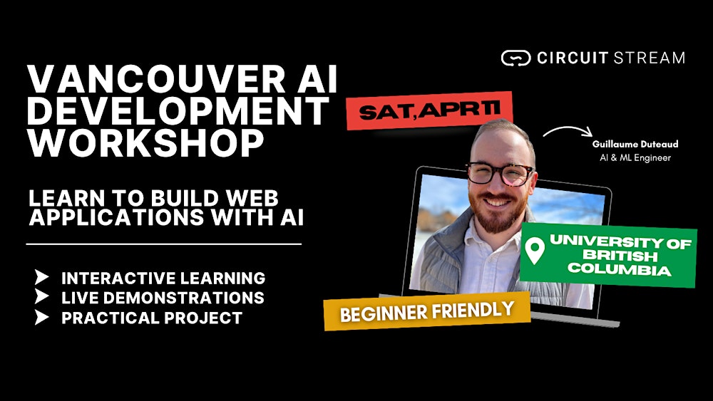 Vancouver Intro to AI Development Workshop