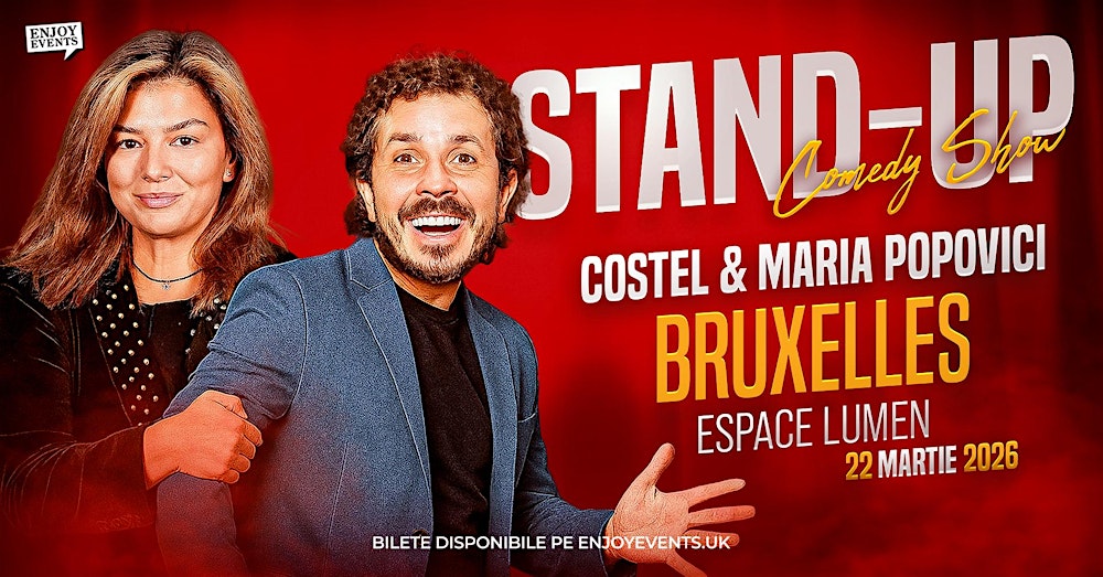 MARIA & COSTEL | BRUXELLES | STAND-UP COMEDY SHOW | 22.03.2026
