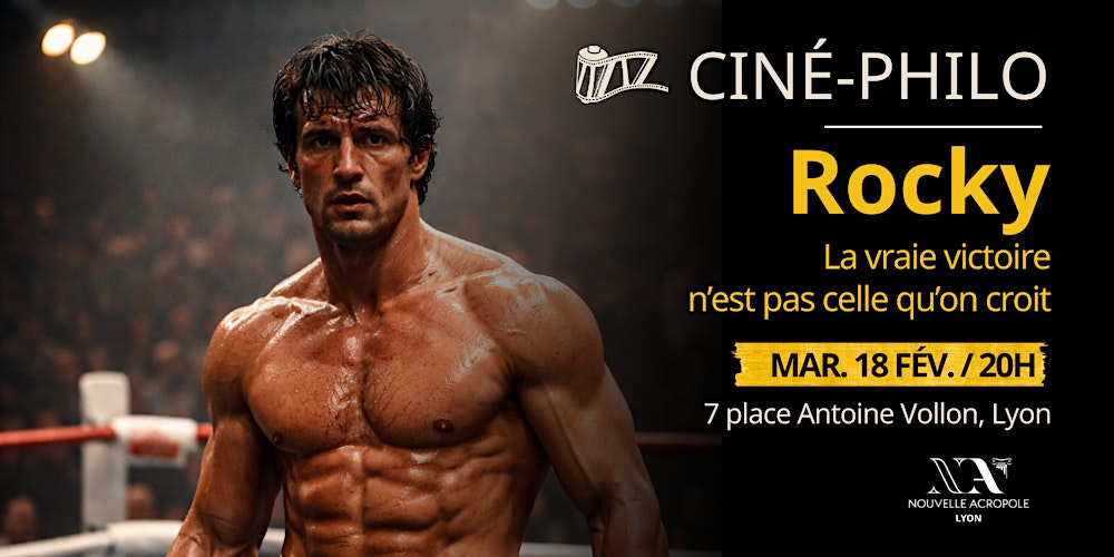 CINÉ-PHILO — ROCKY  : La vraie victoire n'est pas celle qu'on croit