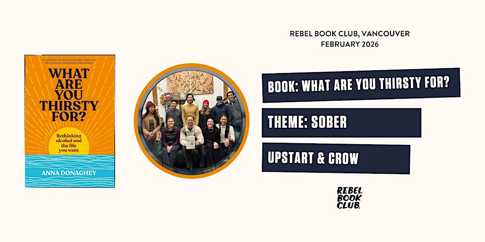 Rebel Book Club Vancouver x SOBER